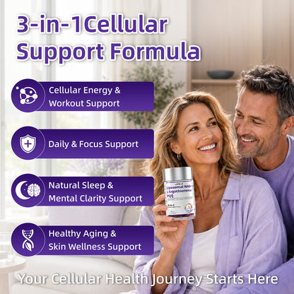 UEEJI 3-in-1 Liposomal NAD+ Supplement