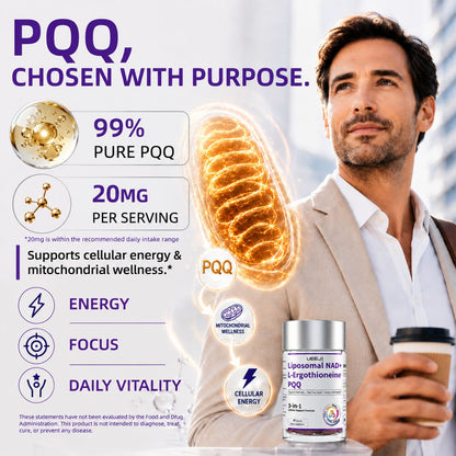 UEEJI 3-in-1 Liposomal NAD+ Supplement