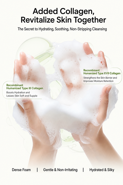 Mousse facial cleanser
