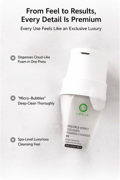 Mousse facial cleanser