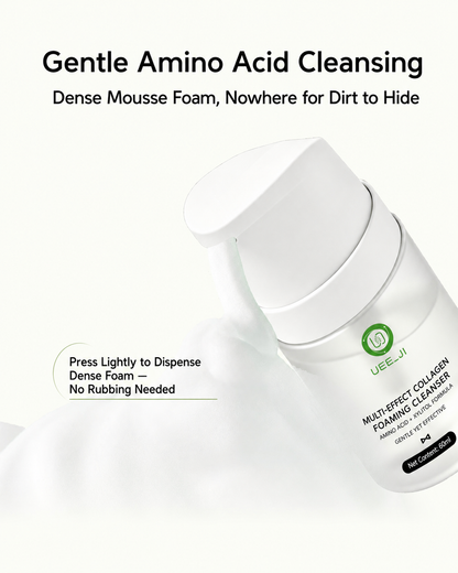 Mousse facial cleanser